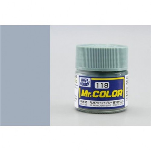 Mr Color RLM78 Light Blue C-118